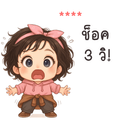 My name is ***: Ver.Pinky cute girl.