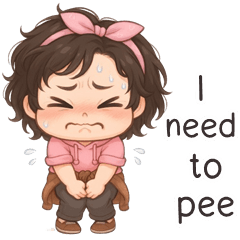 Pinky cute girl (ENG)