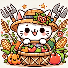 收穫節貓咪