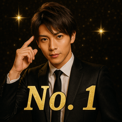 面白い架空ホストクラブ看板風スタンプ