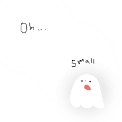 kawaii small ghost