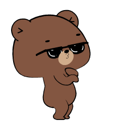 Cute Weird Bear 4 : Animated Stickers