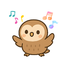 Warm and cozy owl stamps