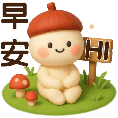 可愛白饅頭 ❤️日常實用貼圖❤️