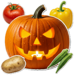 [Ultra-Realistic] Fresh Veggie Stickers