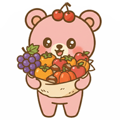 Pink Bear's "Autumn/Winter" Daily Life