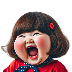 Chubby Girl Funny face144(BIG)EN