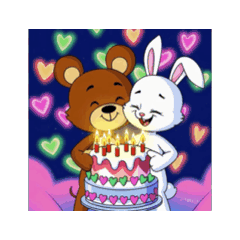 熊與兔-生日蛋糕篇10