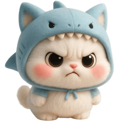 แมวหลามน่ารัก ตัวตึง (No Text)