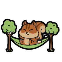 So Cute! Expressive Squirrel Stickers