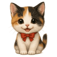Everyday Fun! Calico Cat Stickers