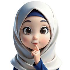 blue hijab girl eng
