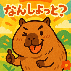 Capybara in Hakata Dialect