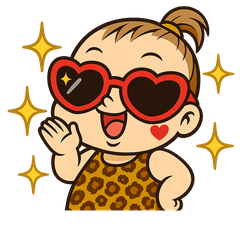 GAL Baby Sticker