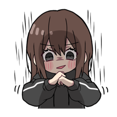 黒パーカーちゃん(イメチェンver.)⑳