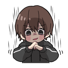 黒パーカーくん(イメチェンver.)⑳