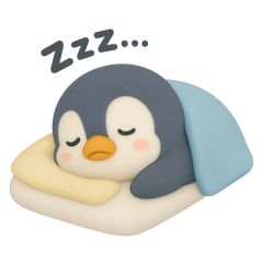 可愛い3Dペンギン