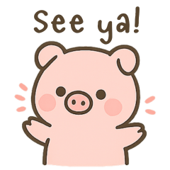 Cute Piggie English