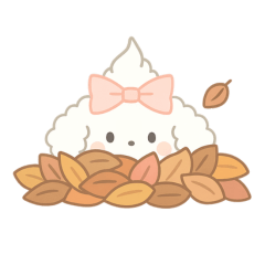 Whipped Poodle Autumn version