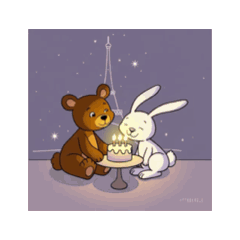 熊與兔-生日蛋糕環遊世界篇