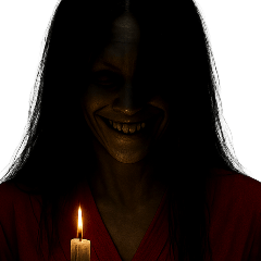 Strange Talk Female Ghost 2 Portrait