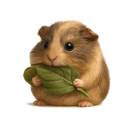 3D Muddy Guinea Pig