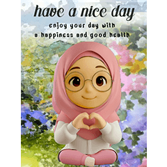 Happy girl in nature