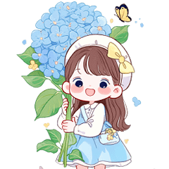 Cute Girls Greeting 4 (Big -TH)