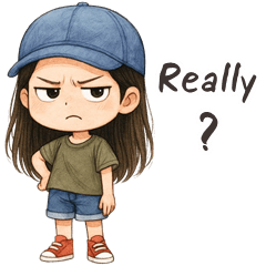 BeeBee cute girl (ENG)