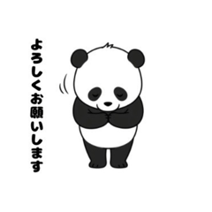 Healing Panda Stickers