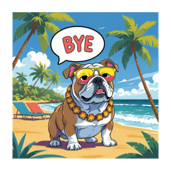 ハワイアンブルドッグ！