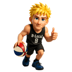 Basketball club B-Local 3D