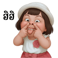 Chubby-Cheek Girl 2 (BIG)