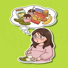 Foodie's daily routine