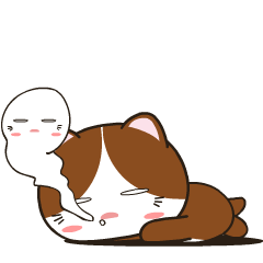 Chocolate Cat 4 : Animated Stickers