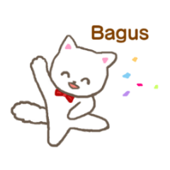 Kucing Putih Kecil Indonesia Stiker Line Line Store