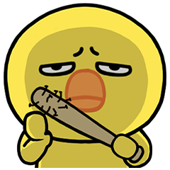 No lines from a droopy-eyed chick