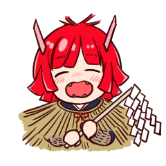 なまはげの孫ちゃんスタンプ