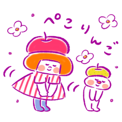 《秋色♡ほんわか言葉》ハナチャンと猫