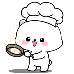 Baby White Bear 2 : Effect stickers