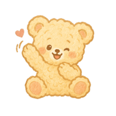 Huggable Fluffy Bear