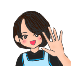 保育士さんを応援するスタンプ