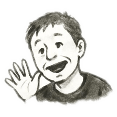 Uncle Stamp (Ink Painting)