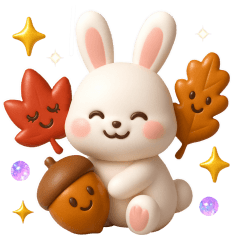 秋❤️大人シンプルスタンプ