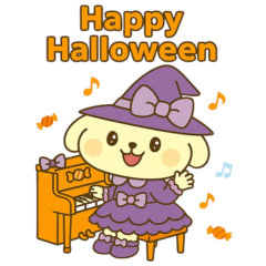 Halloween Toy Poodle Girl