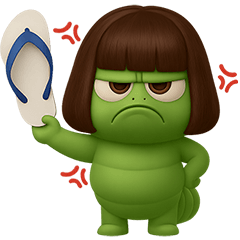 Little Worm TuaTueng Bob Wig (No Text)