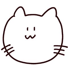 Tsurezure Cat Sticker