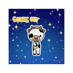 金牛星座可愛動畫貼圖問候語2