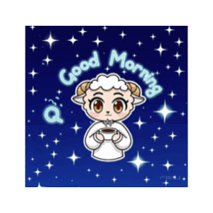牡羊星座可愛動畫貼圖問候語2