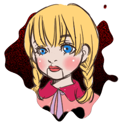 The blonde doll never leaves